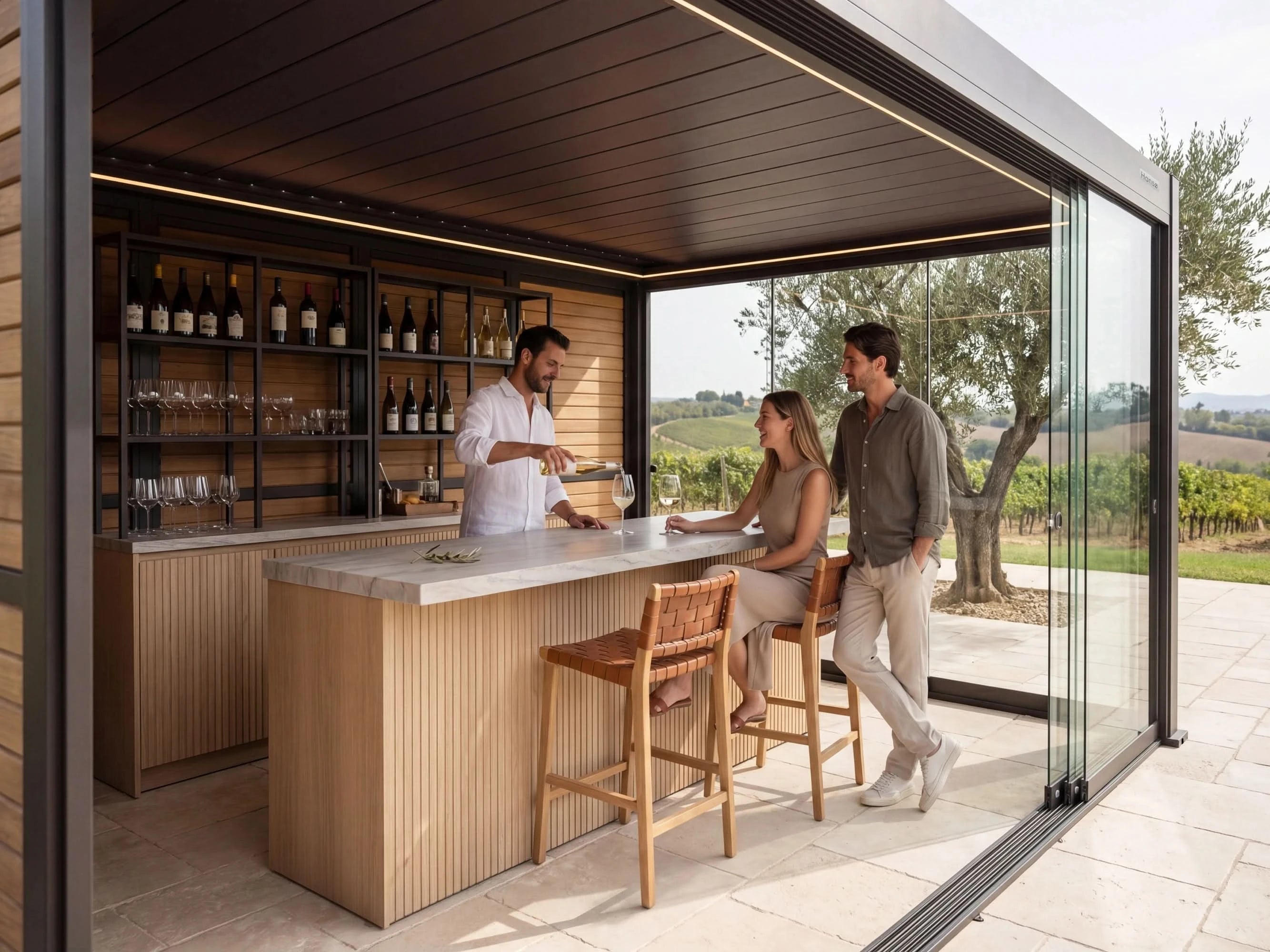 Hansø Horizon Smart Pergola