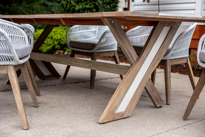 Pergola Outdoor Table Set