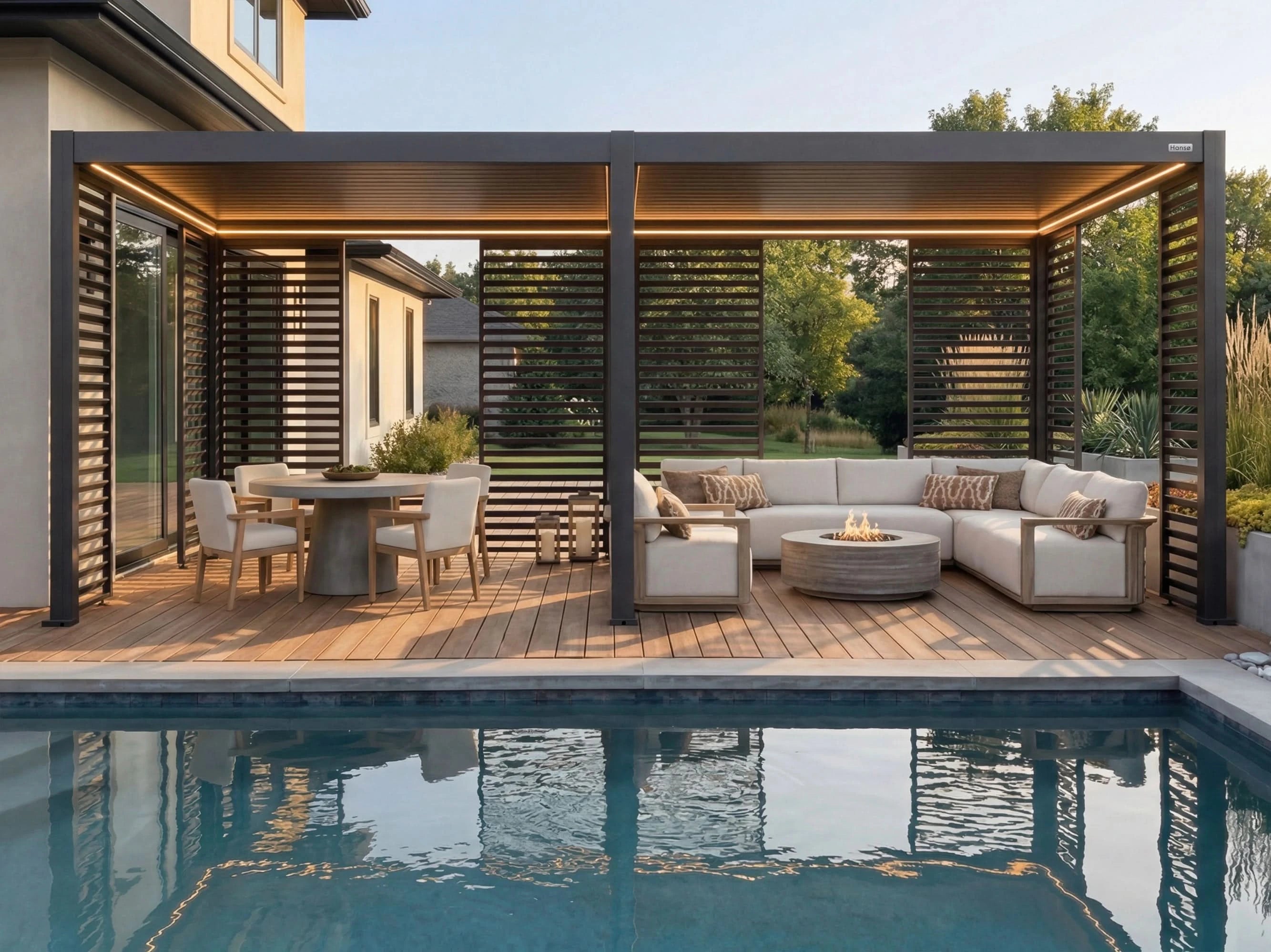 Hansø Horizon Smart Pergola