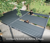 Hansø Aluminum Pergola Kit