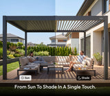Hansø Aluminum Pergola Kit