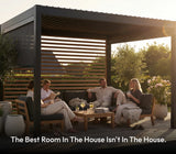 Hansø Aluminum Pergola Kit