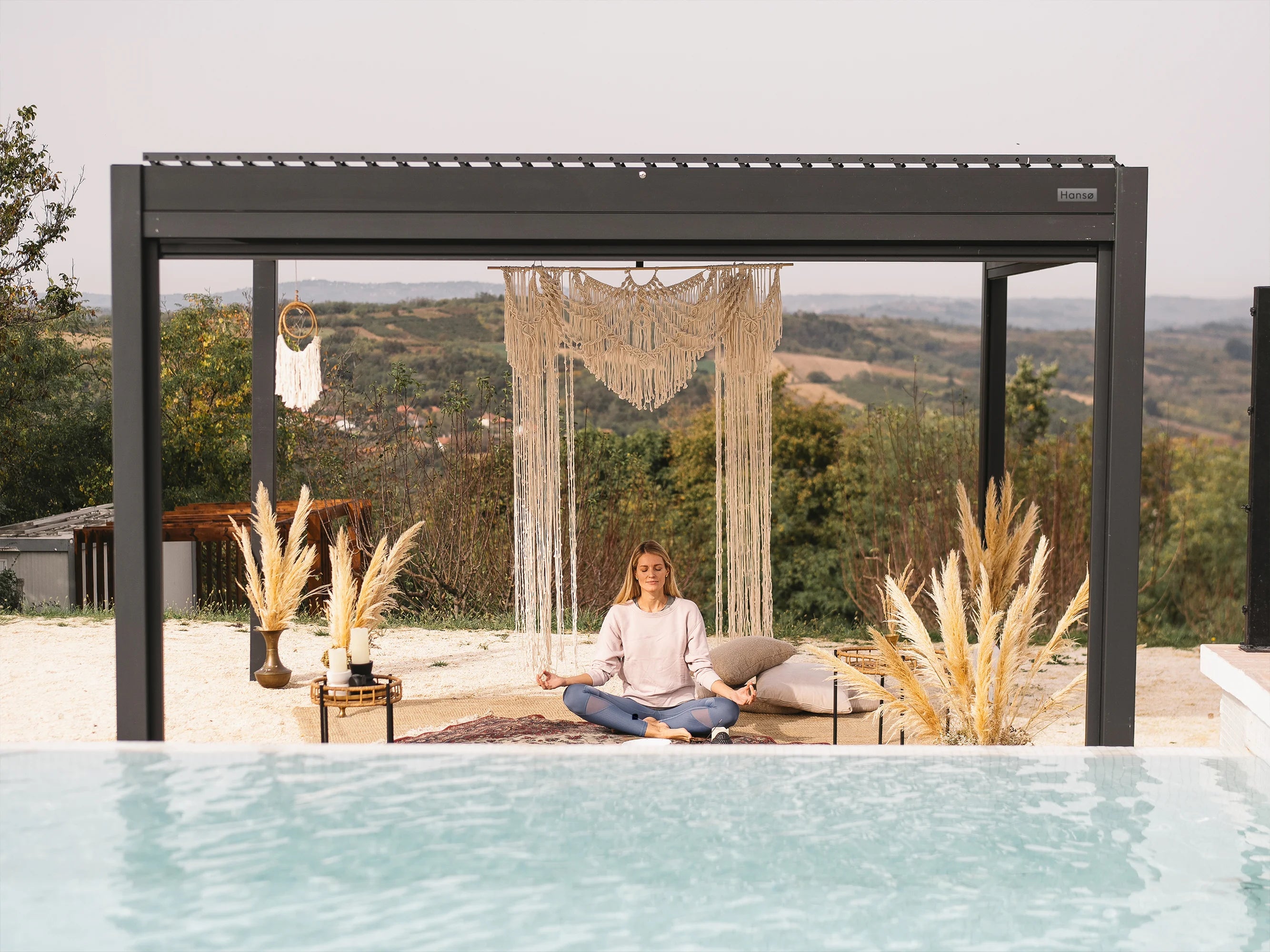 Hansø Aluminum Pergola Kit