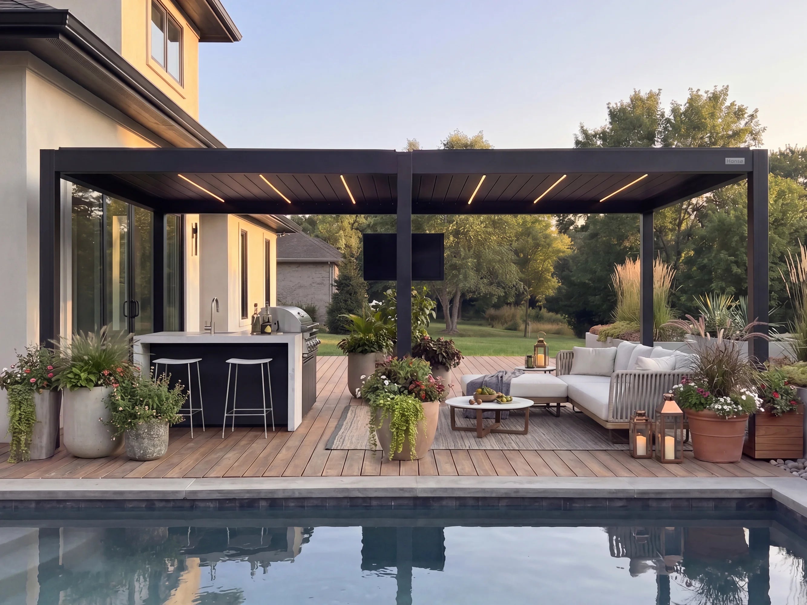 Hansø Apex Pergola