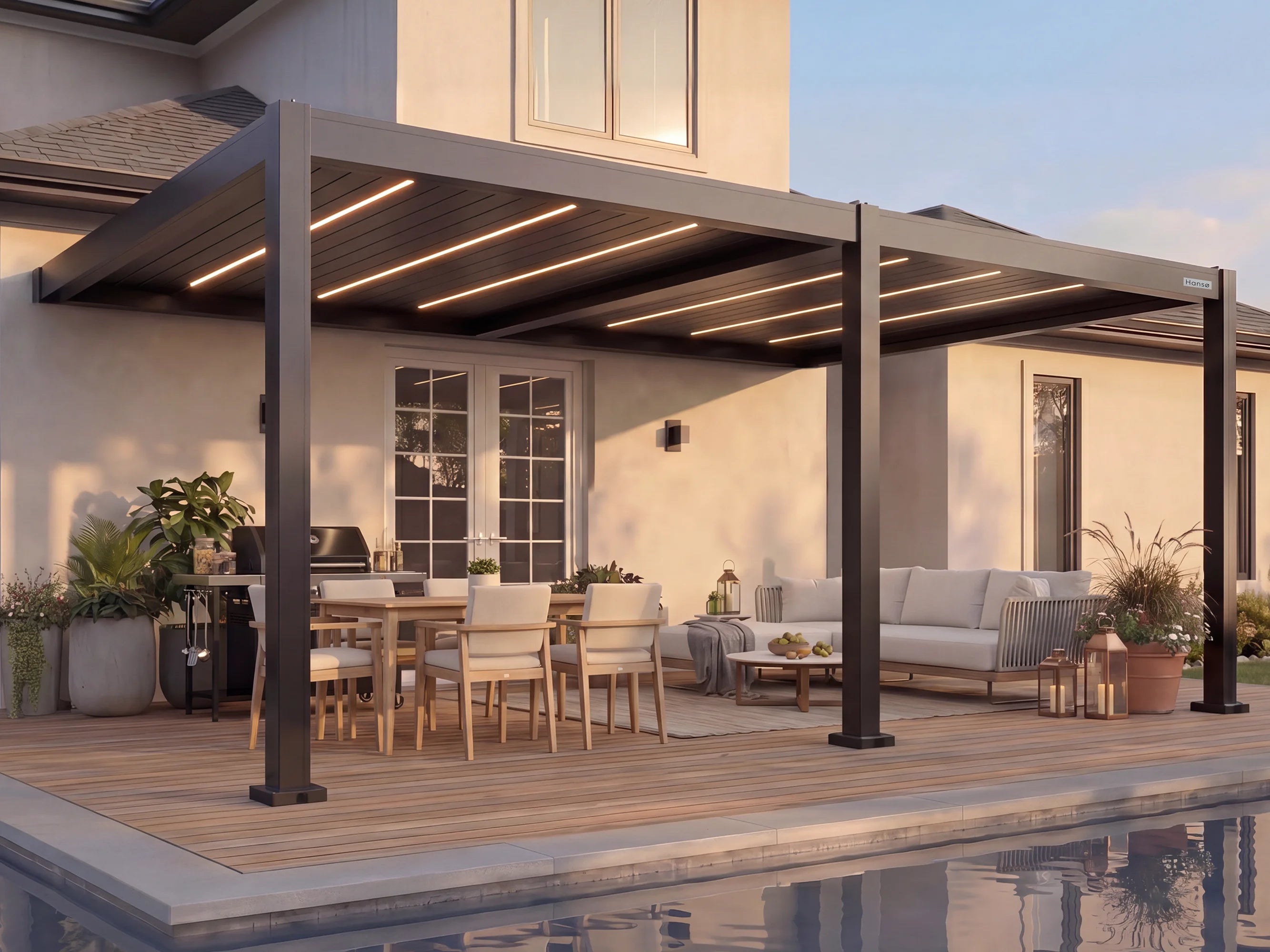 Hansø Apex Pergola