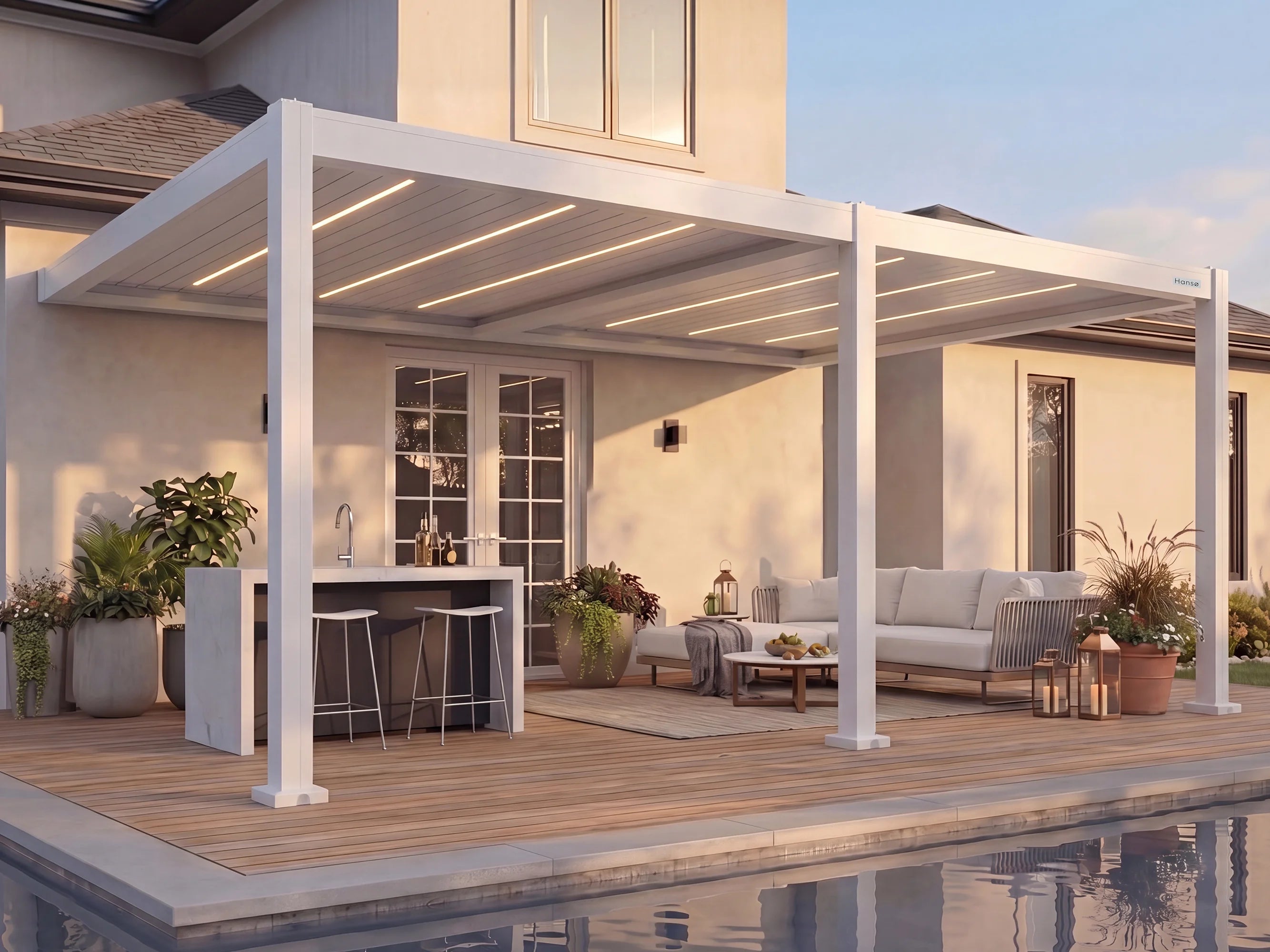 Hansø Apex Pergola