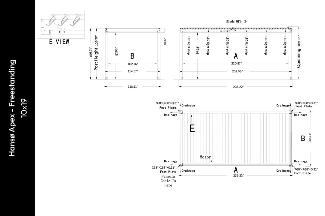 Sizes & Specifications