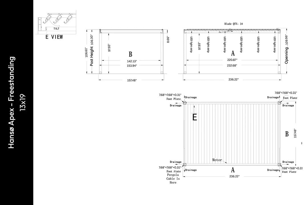 Sizes & Specifications