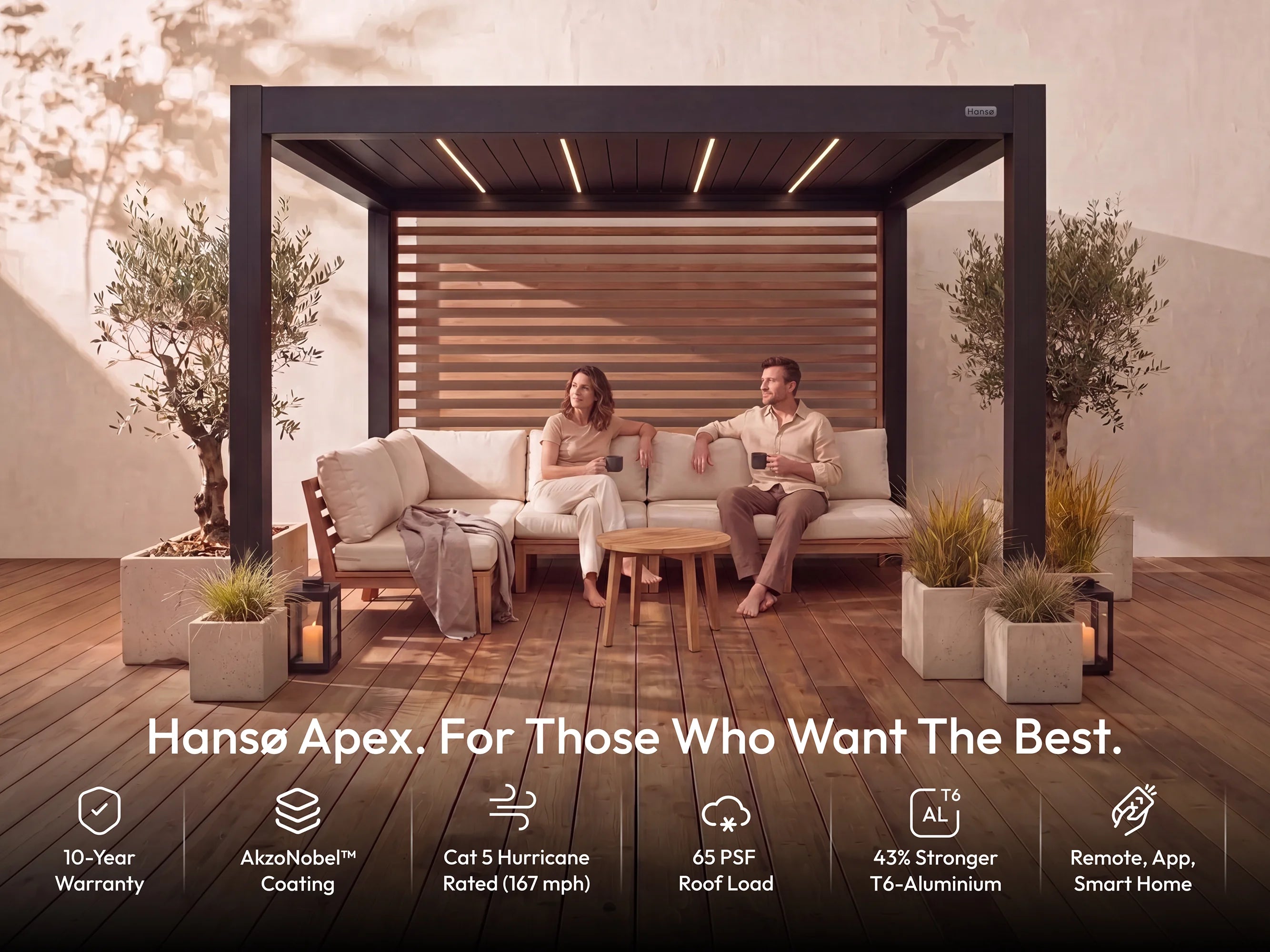 Hansø Apex Pergola