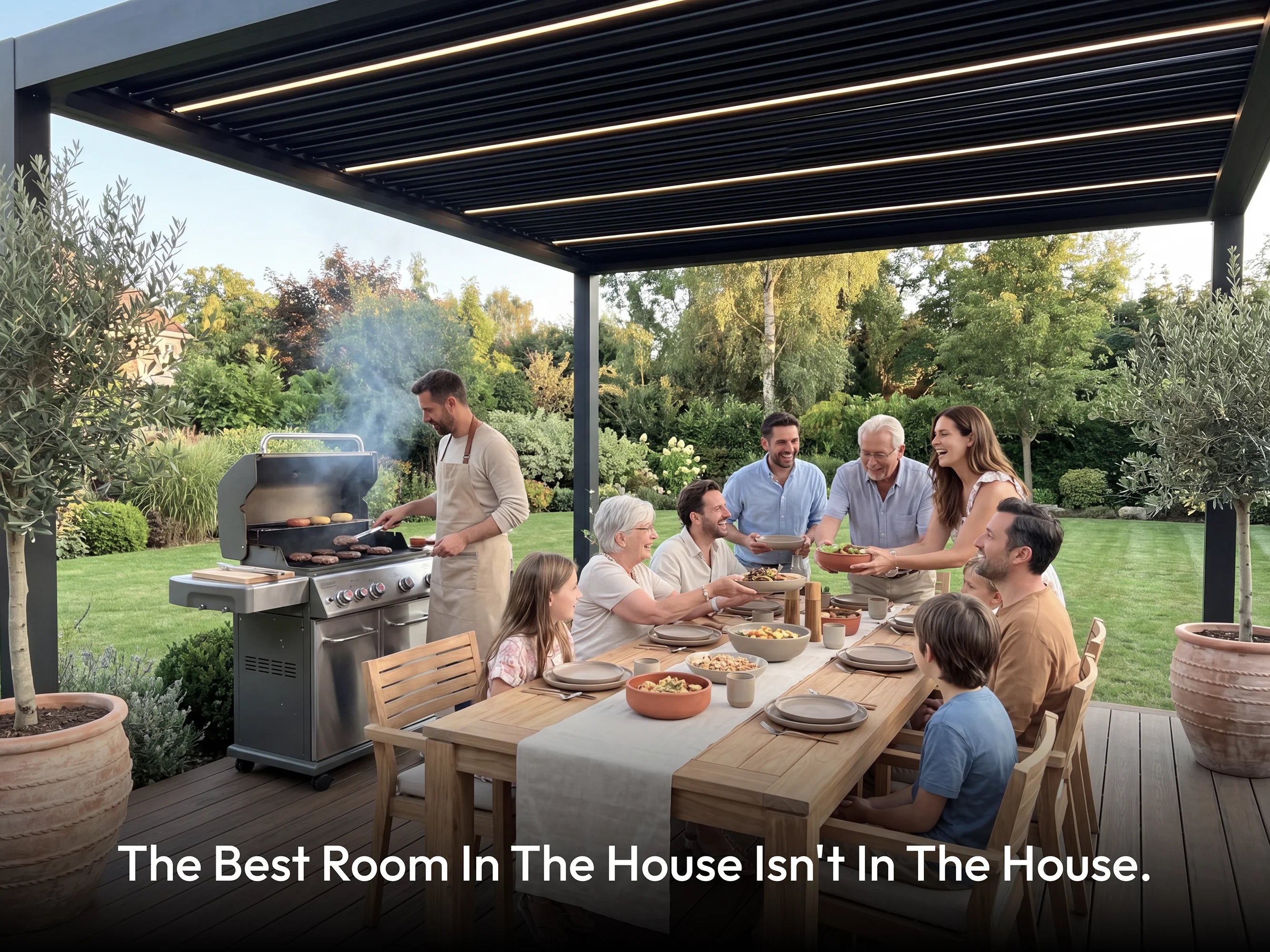Hansø Apex Pergola