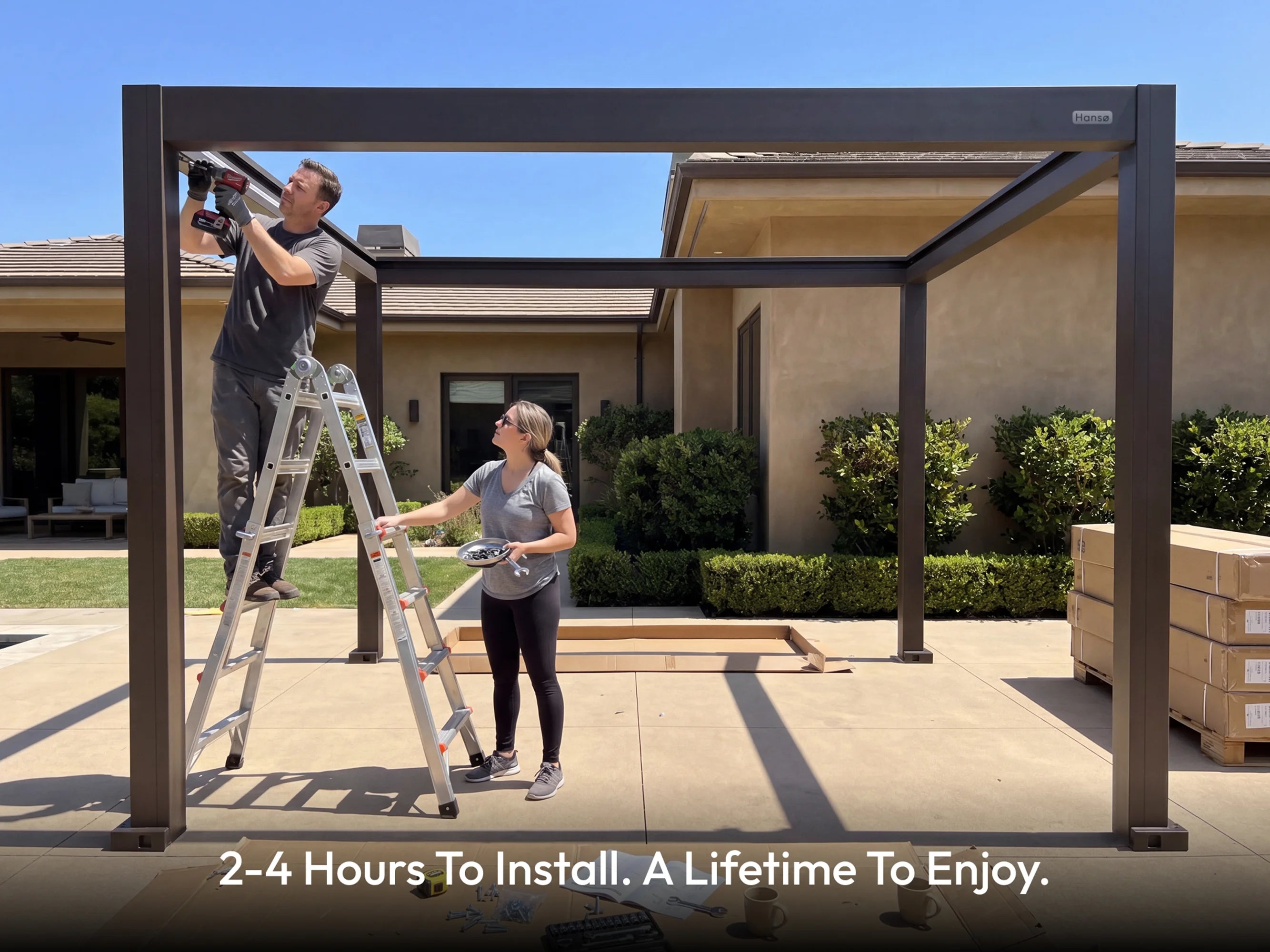 Hansø Apex Pergola