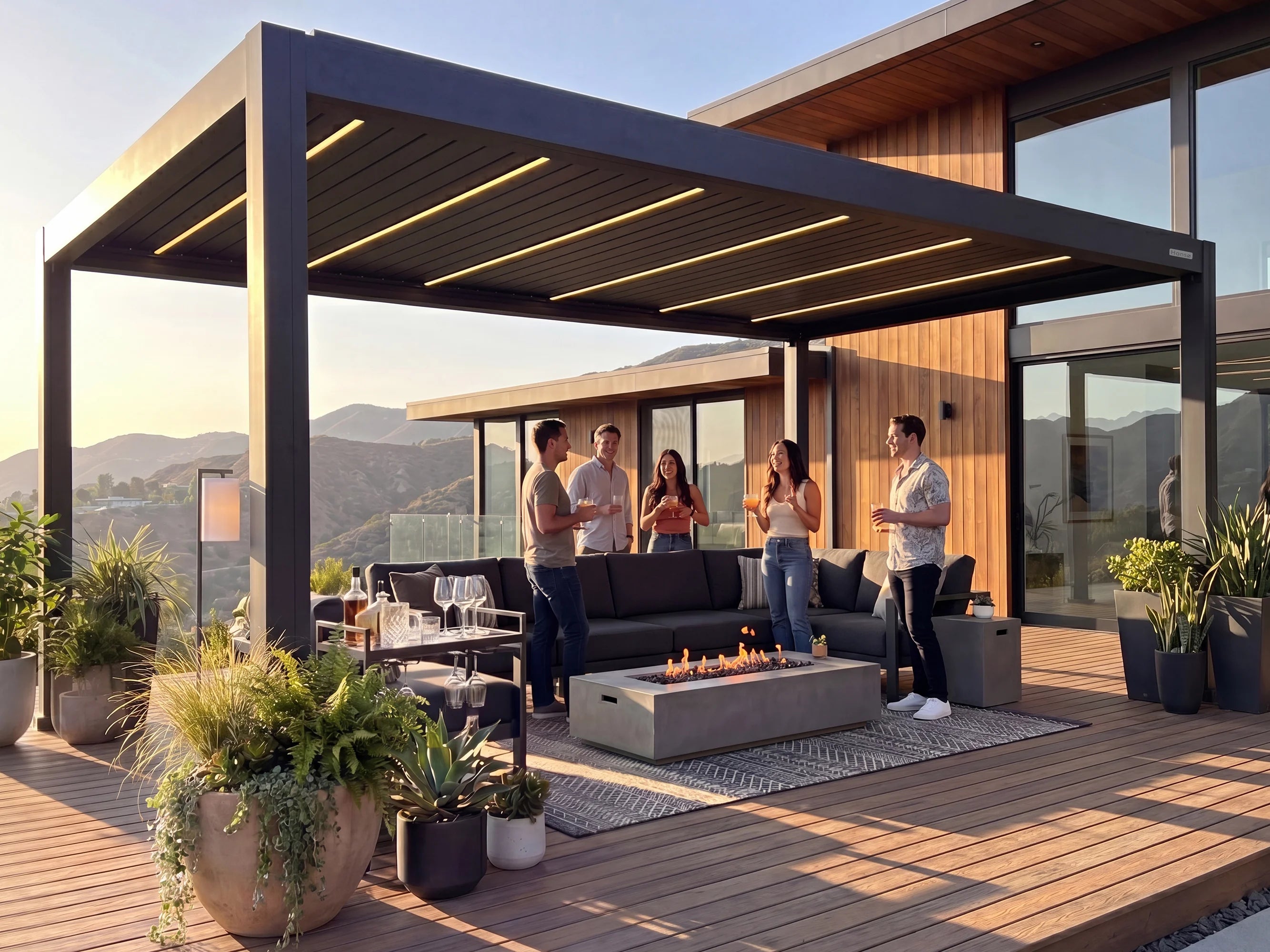 Hansø Apex Pergola