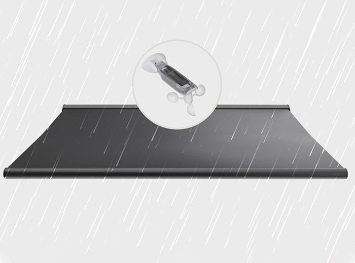 Wind Picks Up. <span>Awning Retracts Itself.</span>