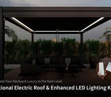 Aluminum pergola