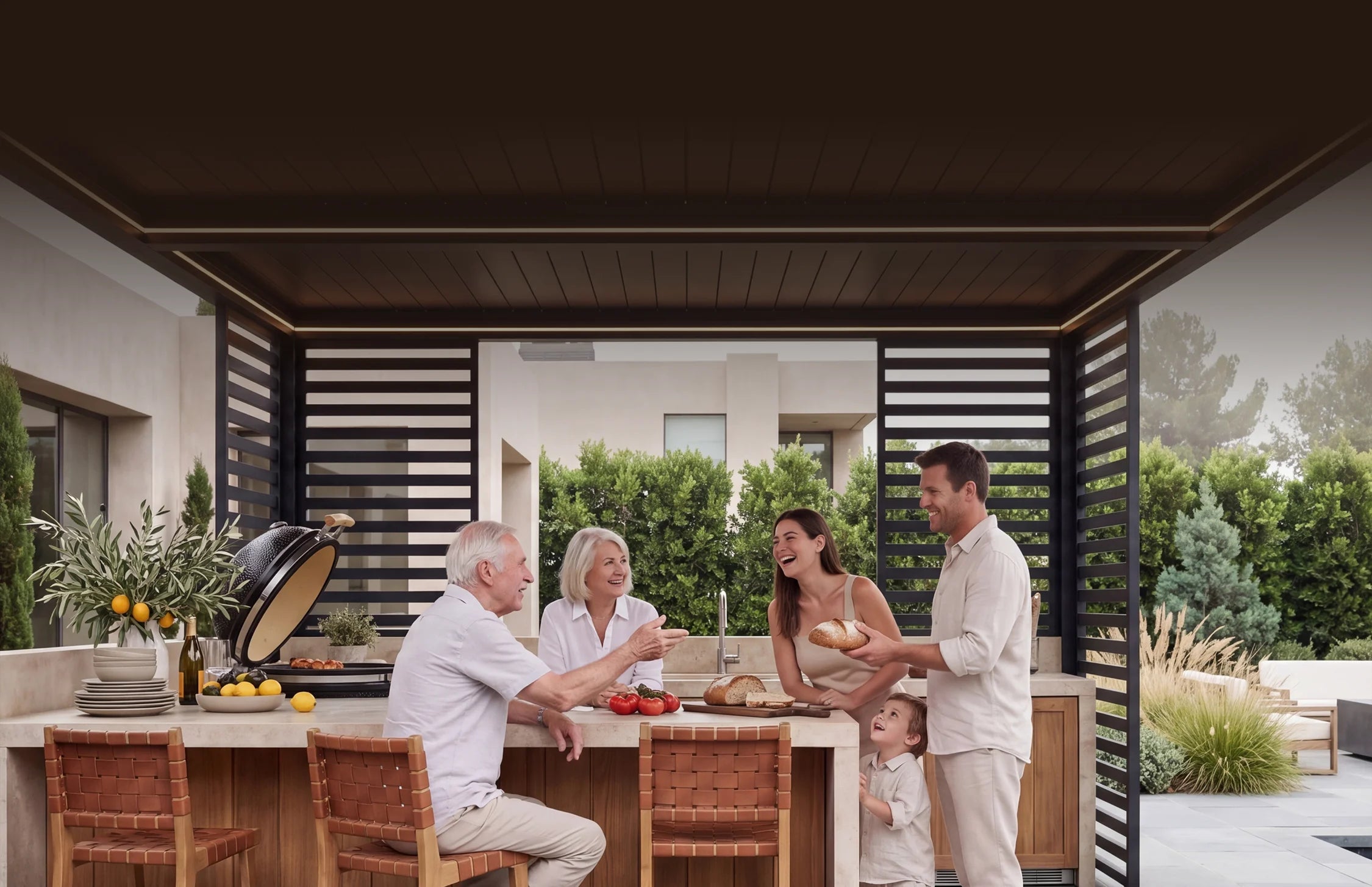 #1 America's Most Popular Pergola Brand.