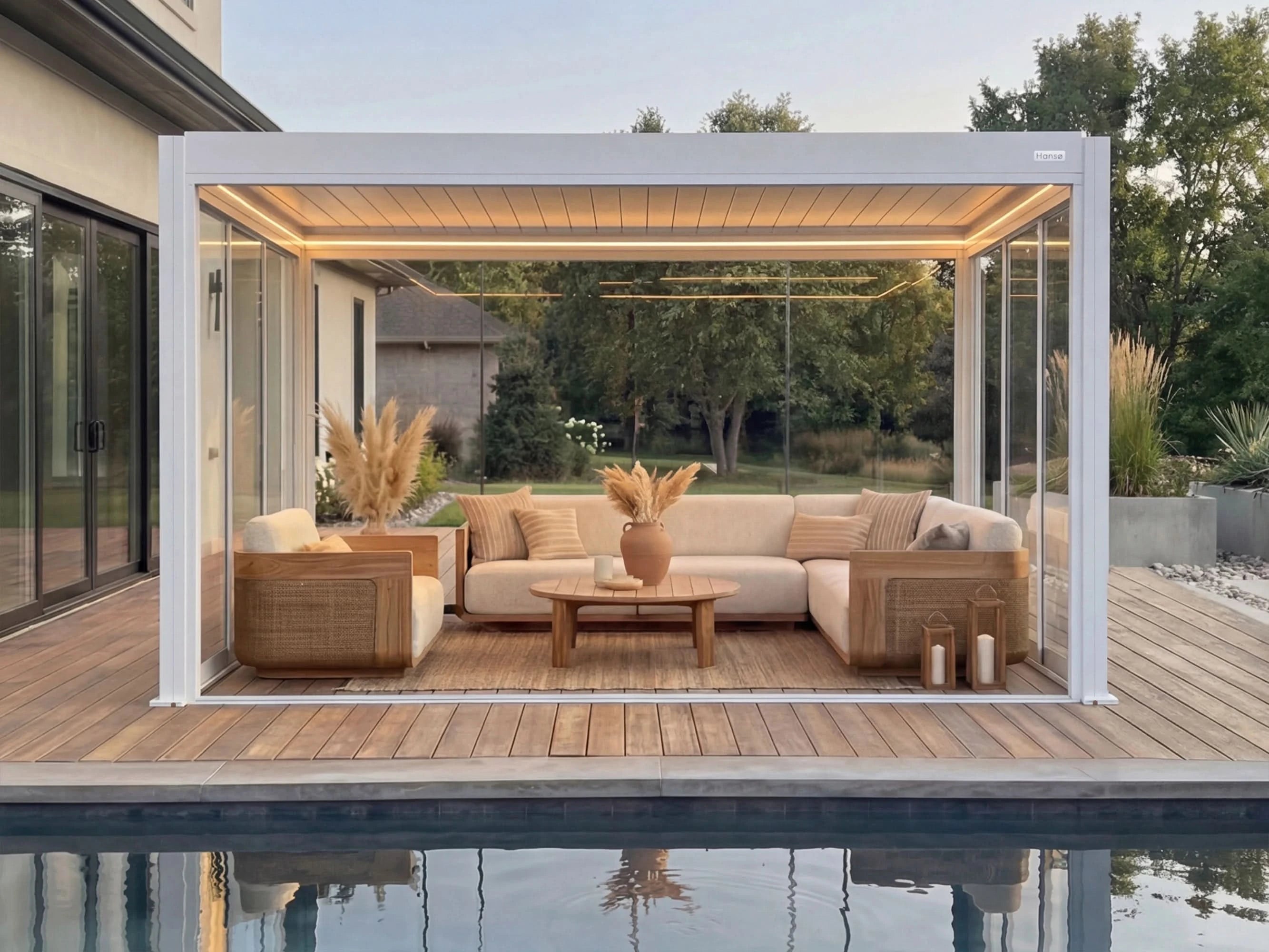 Hansø Horizon Smart Pergola