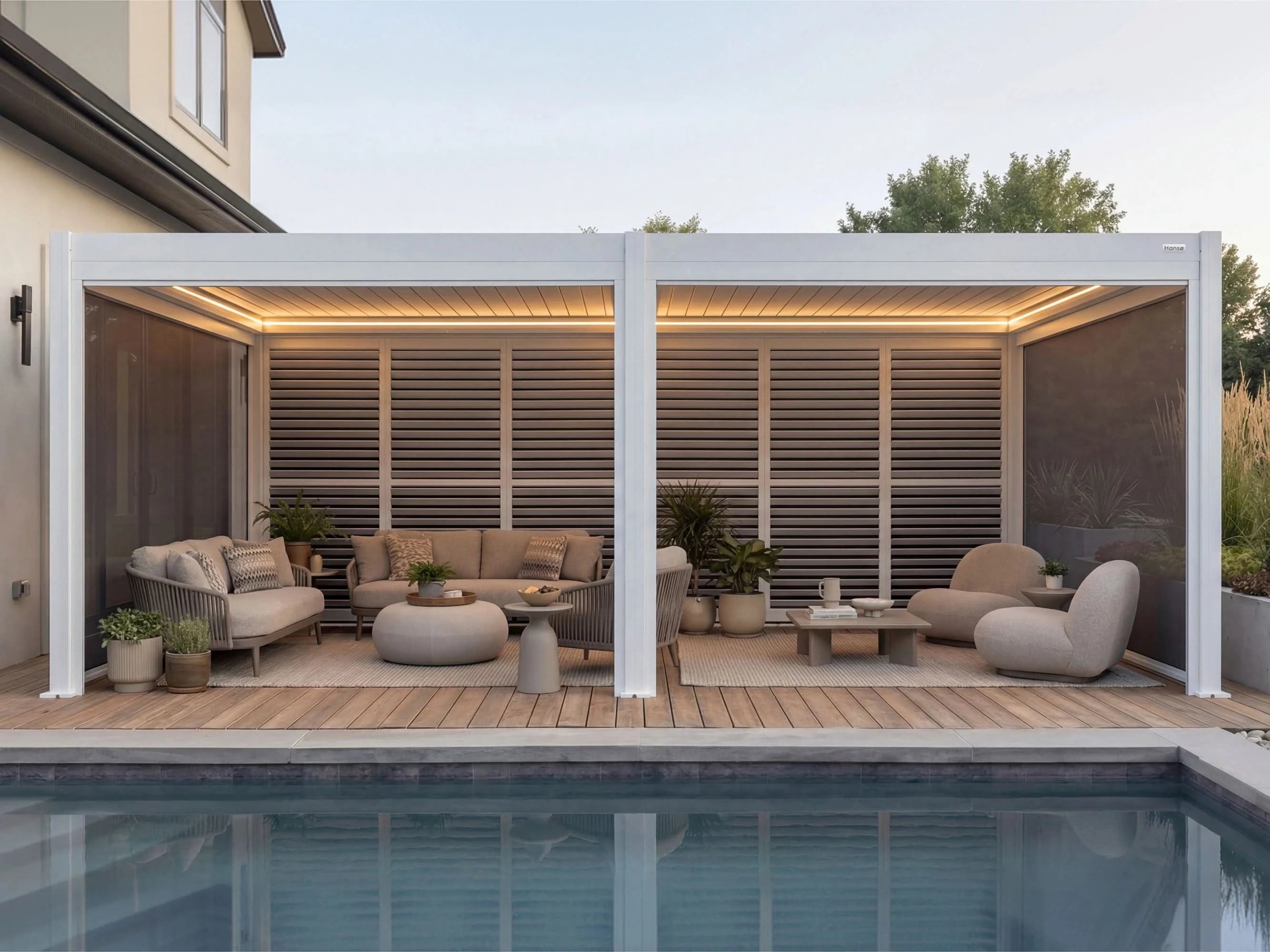 Hansø Horizon Smart Pergola