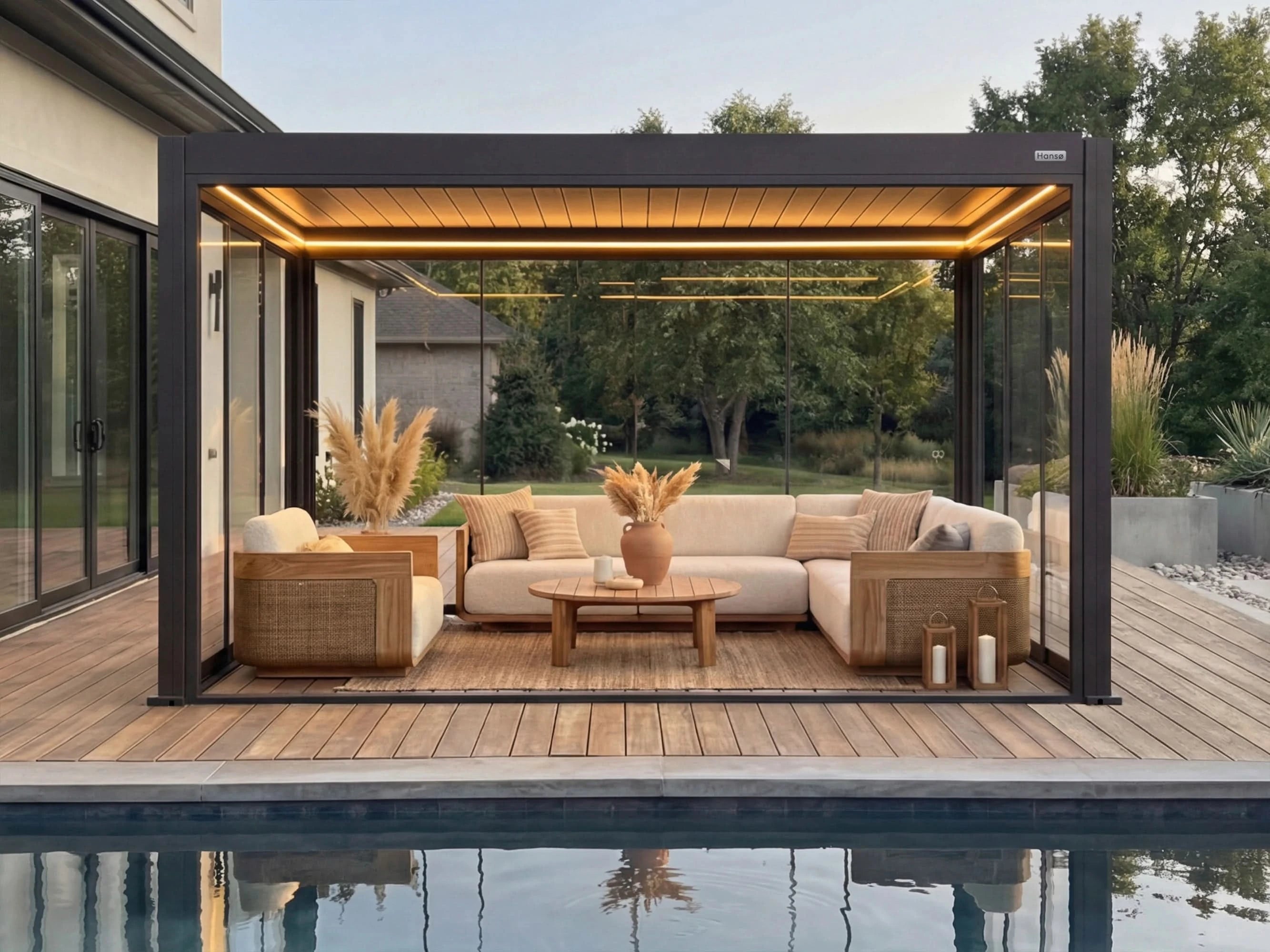 Hansø Horizon Smart Pergola