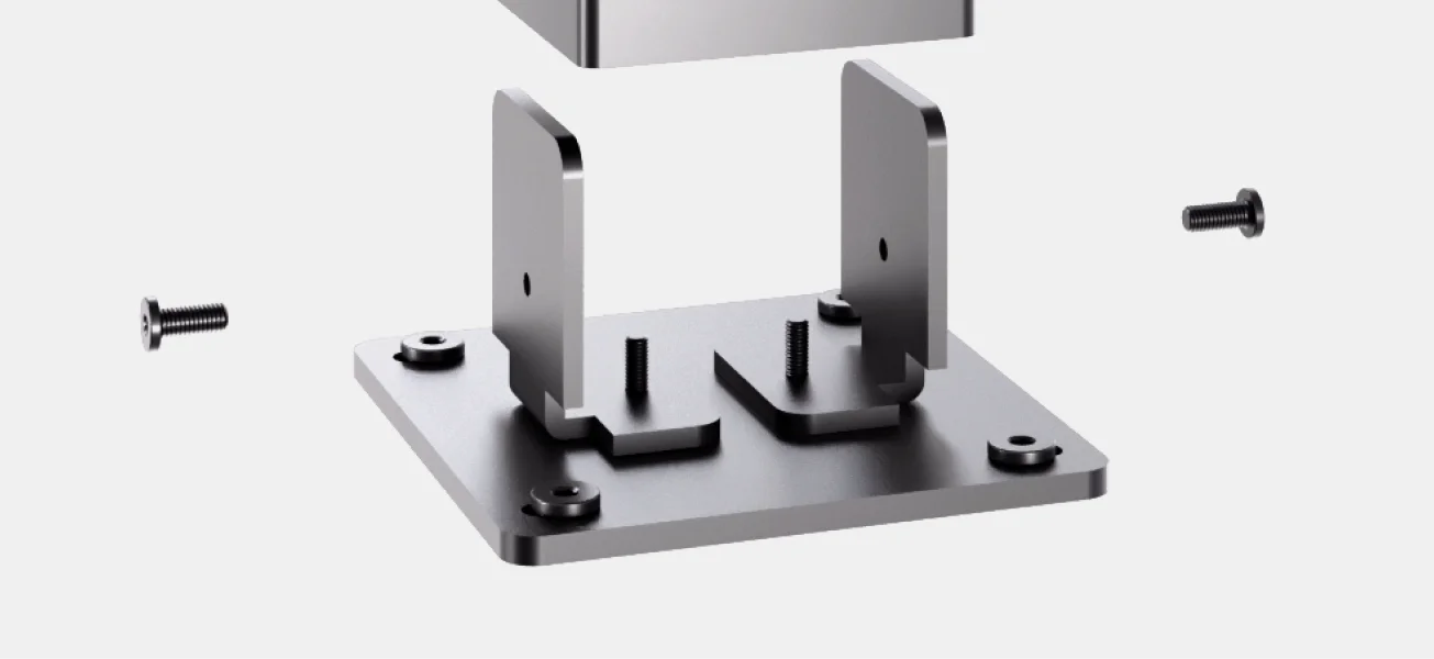 Reinforced Aluminum Baseplates.