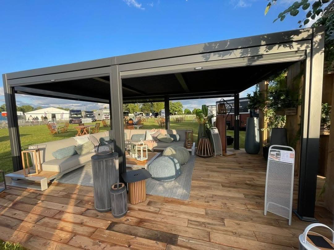 Retractable Pergola Sun Shades - Hansø Home
